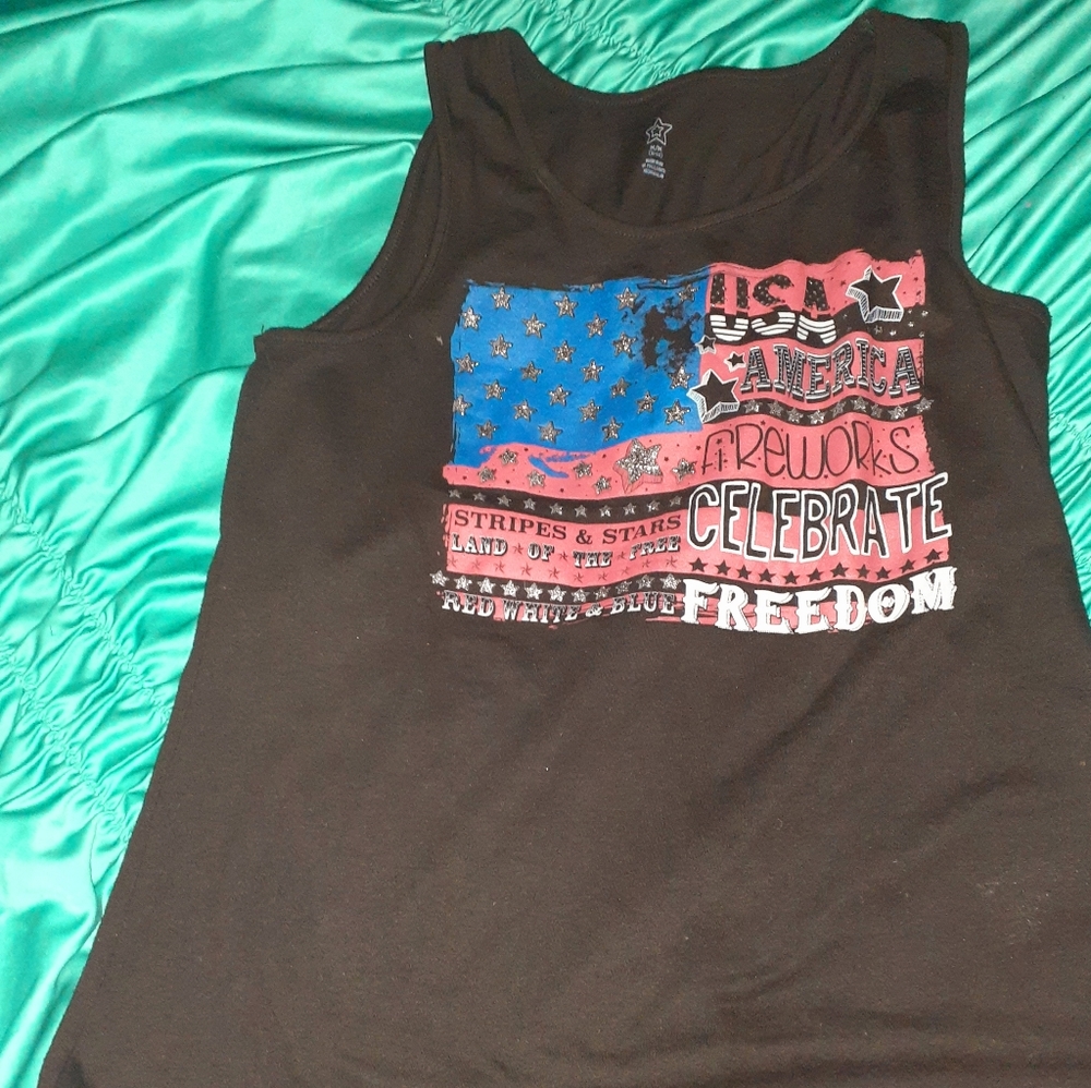 Womens USA Tank Top